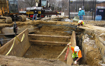 Excavation for Vault